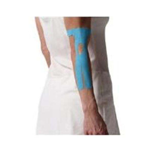 Tape Kinesiology SpiderTech 100% Cotton/Poly Acrylic Pre Cut Adhesive Pink 10/Bx